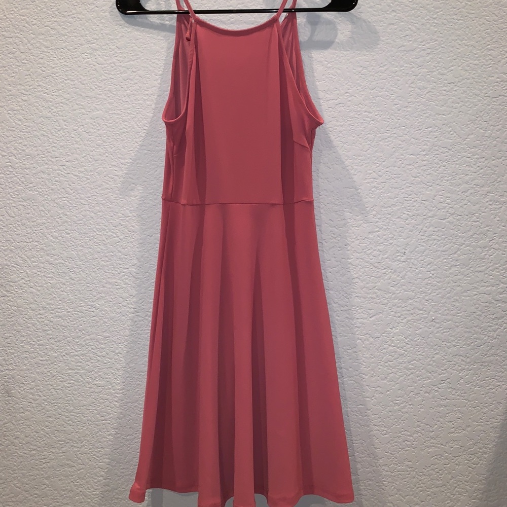 mauve dress